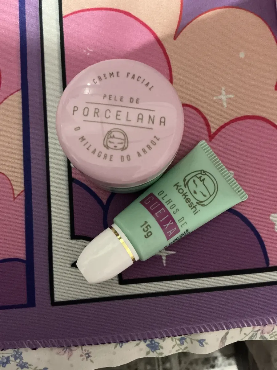 Kit Hidratação Facial + Olhos- Anti Sinais - Kokeshi Skin Care Milagre Do Arroz