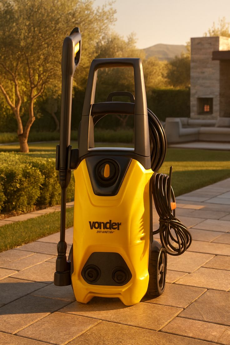 Lavadora Alta Pressão Lav1300 1.300 Lbf/pol² 220 V~ Vonder Amarelo 60 Hz