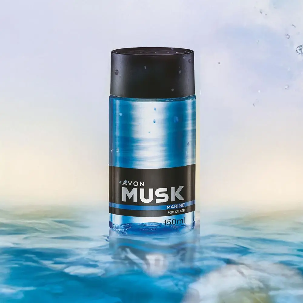 Body Splash Avon Musk Marine 150ml