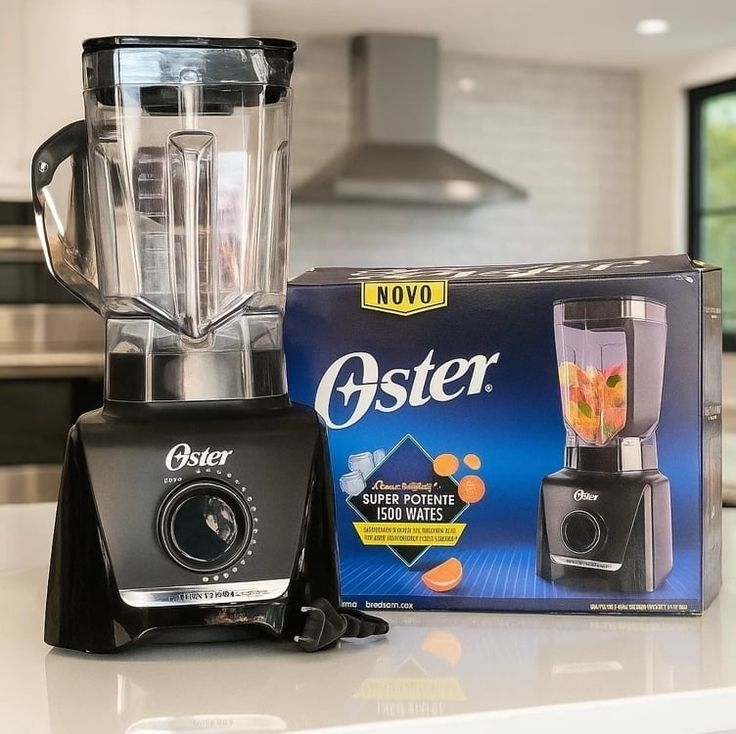 Liquidificador Oster 1400 Full OLIQ610 Preto 15 Velocidades + Pulsar 1400W - Liquidificador - Magazine Promosam