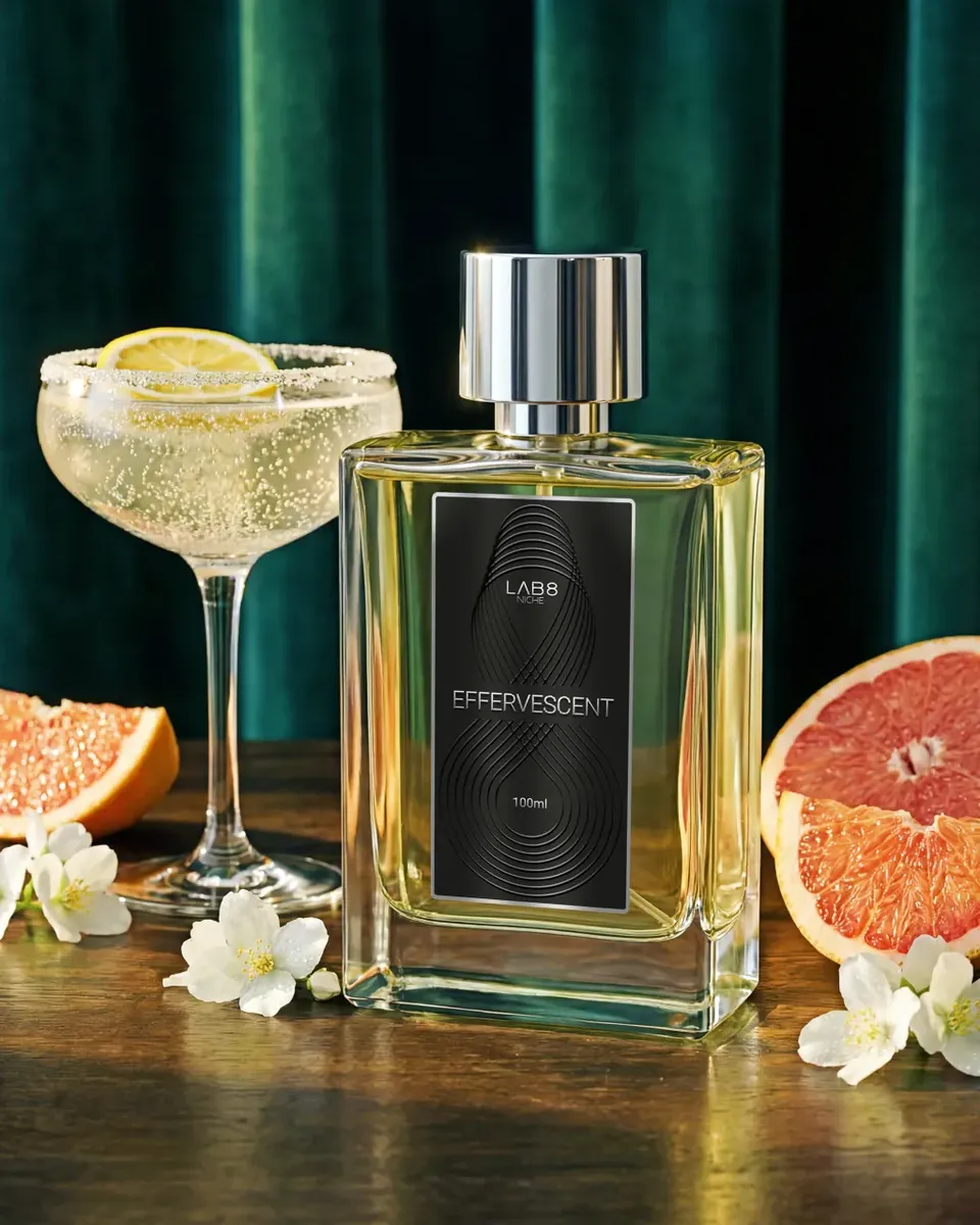 Perfume Effervescent 100ml - Lab8 / Fluy - Perfumaria De Nicho - Alta Fixação
