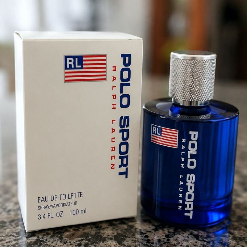 Perfume Masculino Aromático Cítrico Fresco e Energizante, Eau de Toilette Polo Sport Ralph Lauren 100ml