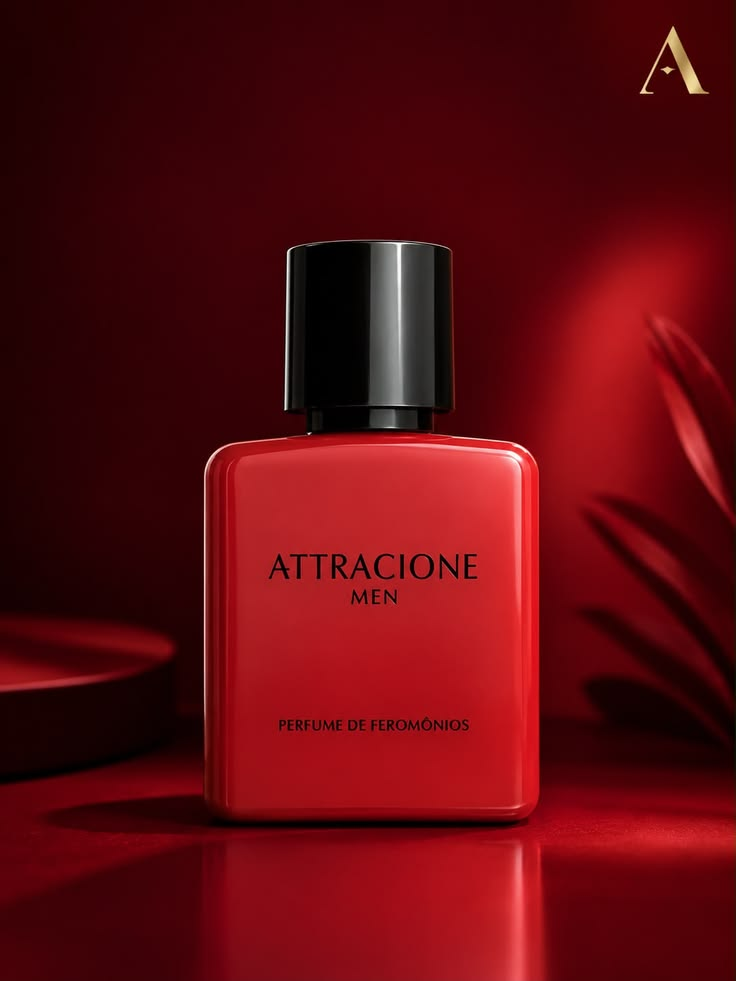 Attracione Men perfume Masculino Com Feromônios Ativados 25 mL