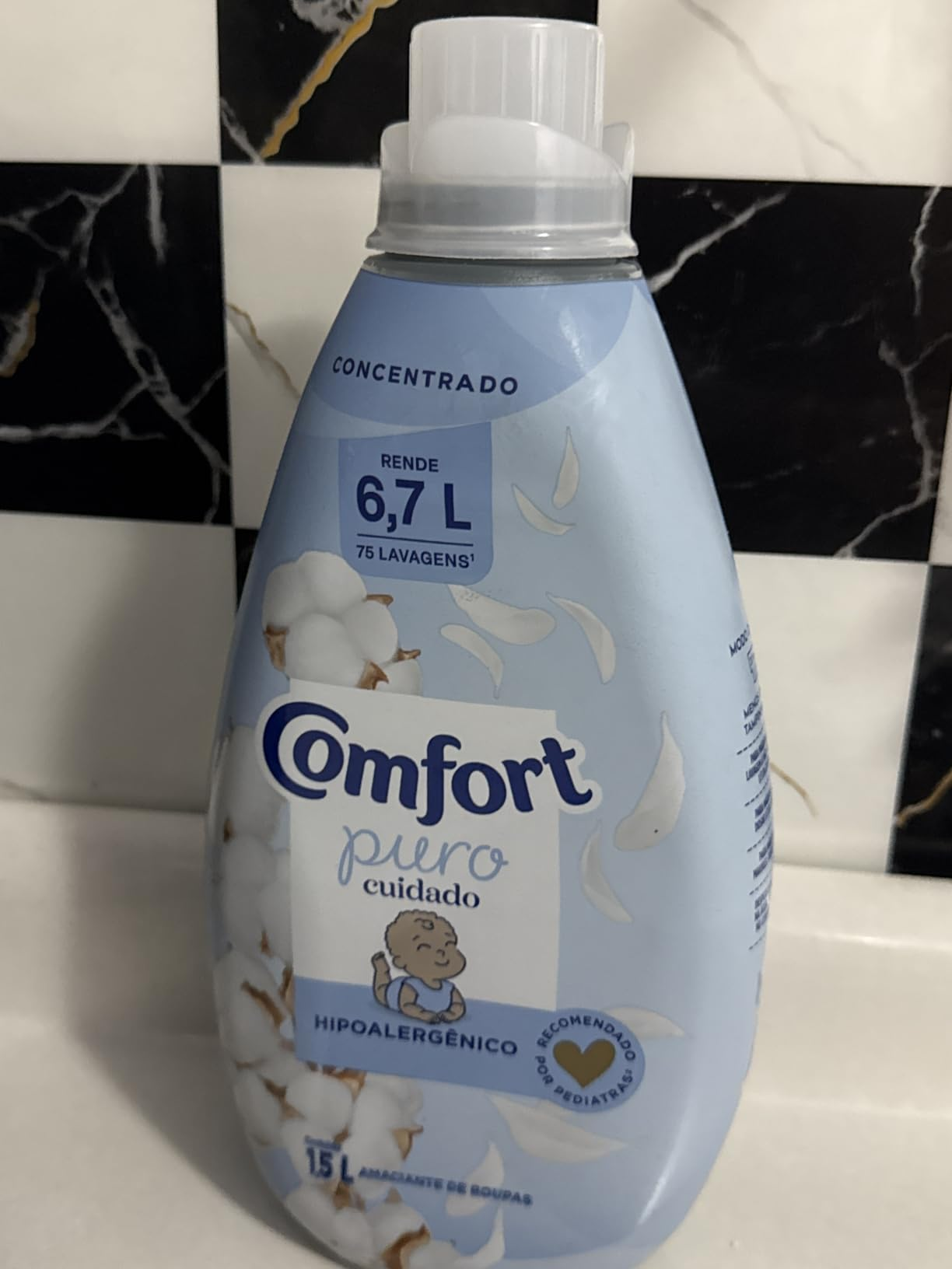 Comfort Amaciante Concentrado Puro Cuidado 1,5L