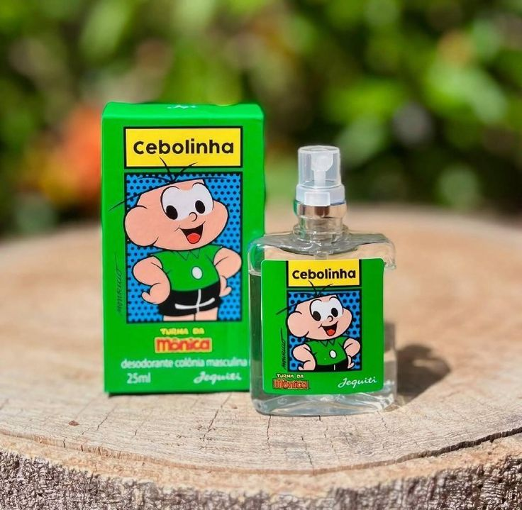 Perfume Colônia Cebolinha 25ml Jequiti Turma Da Mônica