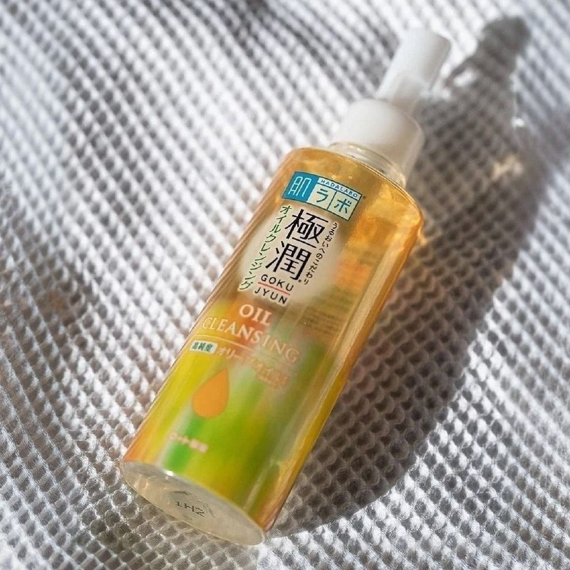 Hada Labo® Gokujyun Oil Cleasing - Óleo de limpeza facial demaquilante com Ácido Hialurônico 200ml
