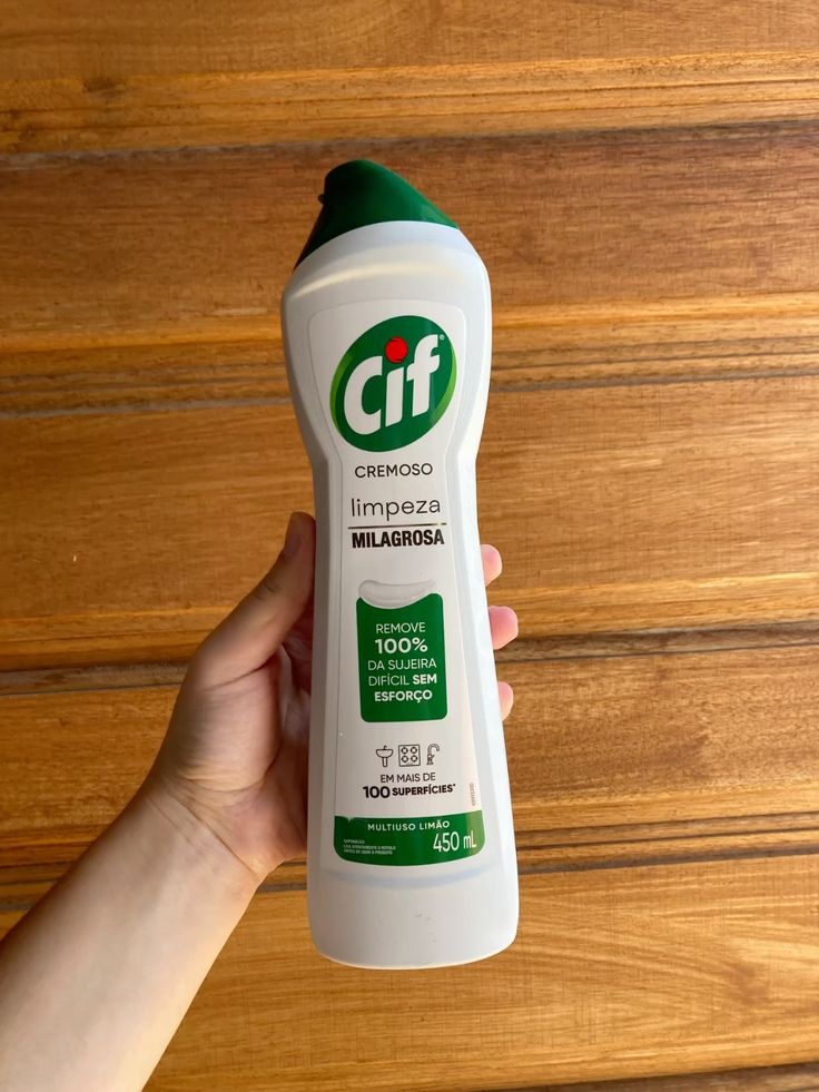 Cif Cremoso Limpeza Milagrosa Remove 100% Da Sujeira 450 Ml