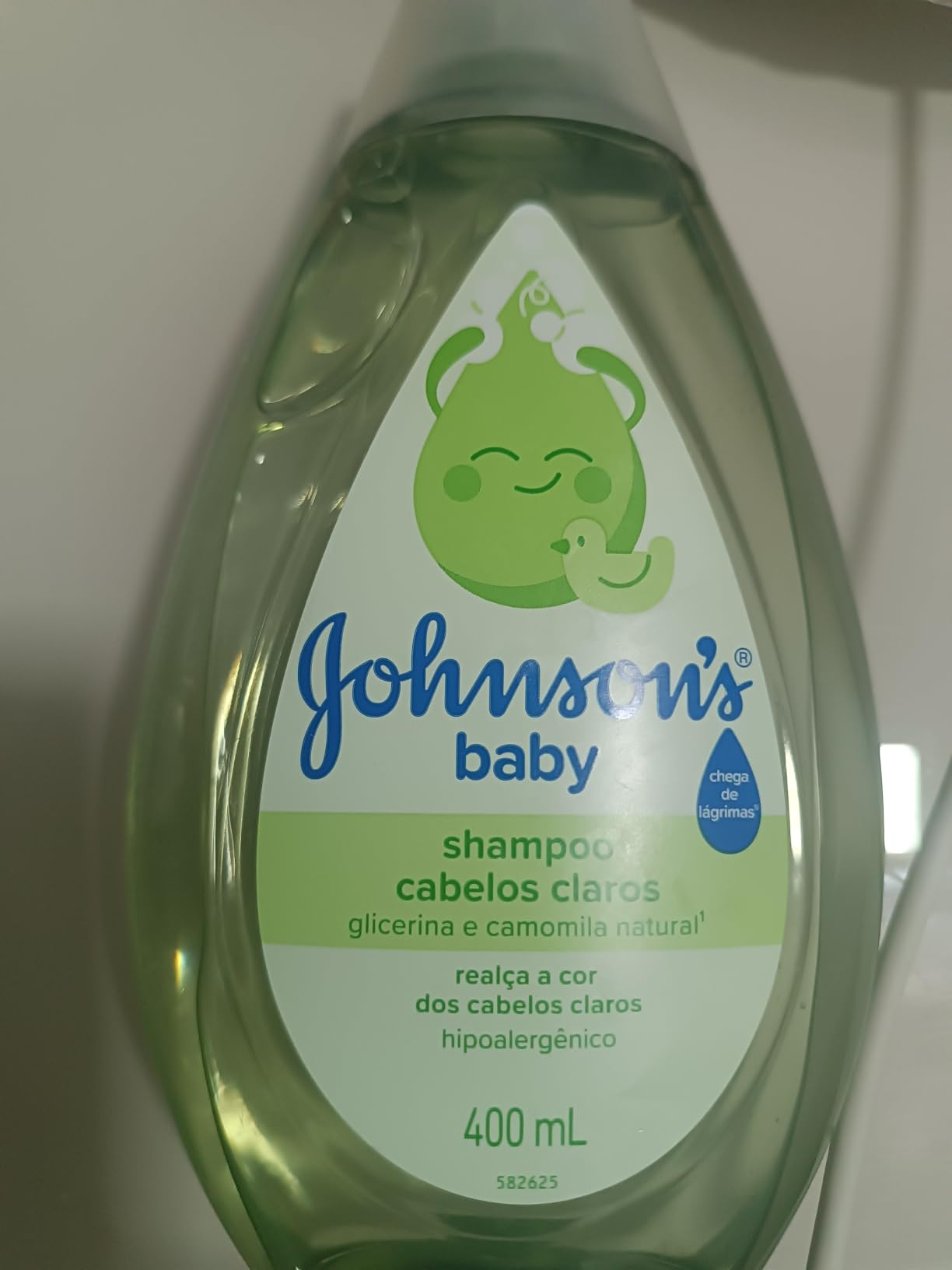 Shampoo Para Bebê Johnson's Baby Para Cabelos Claros, 400ml