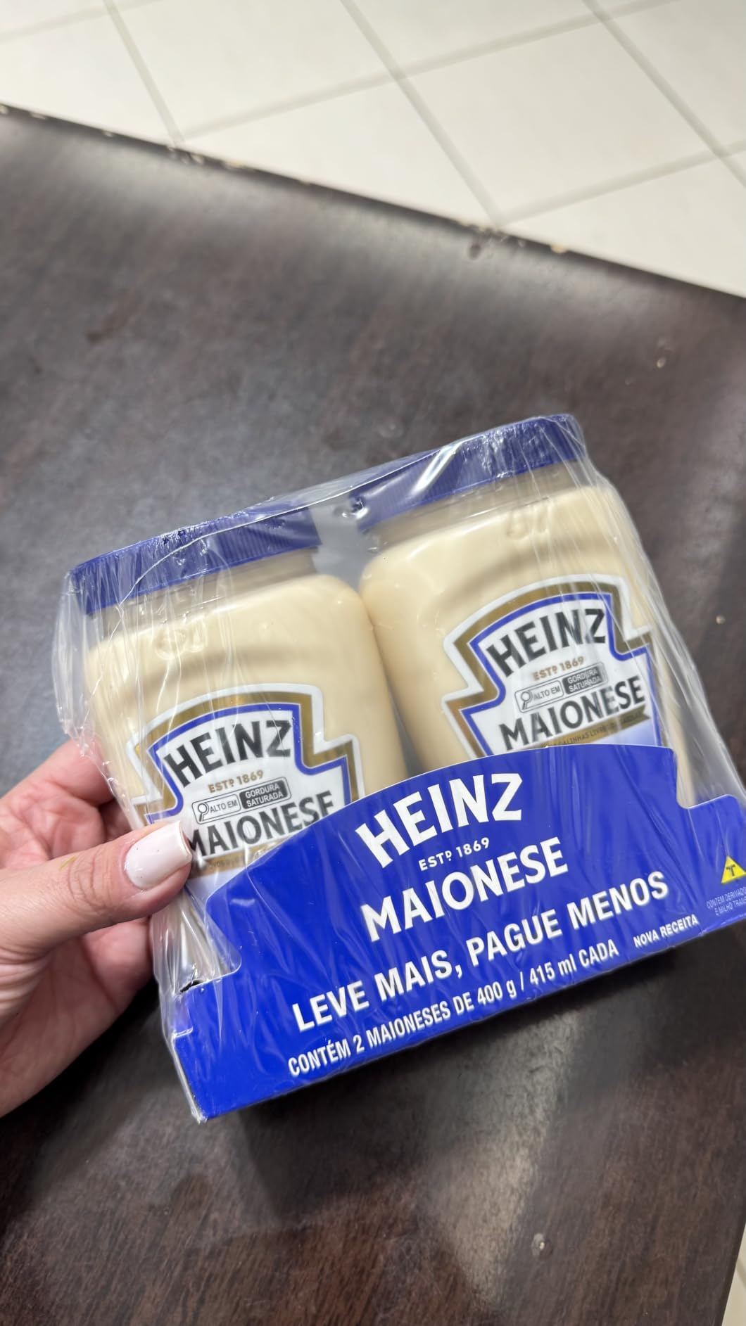 Heinz Pack Maionese Tradicional, 400G - 2 unidades