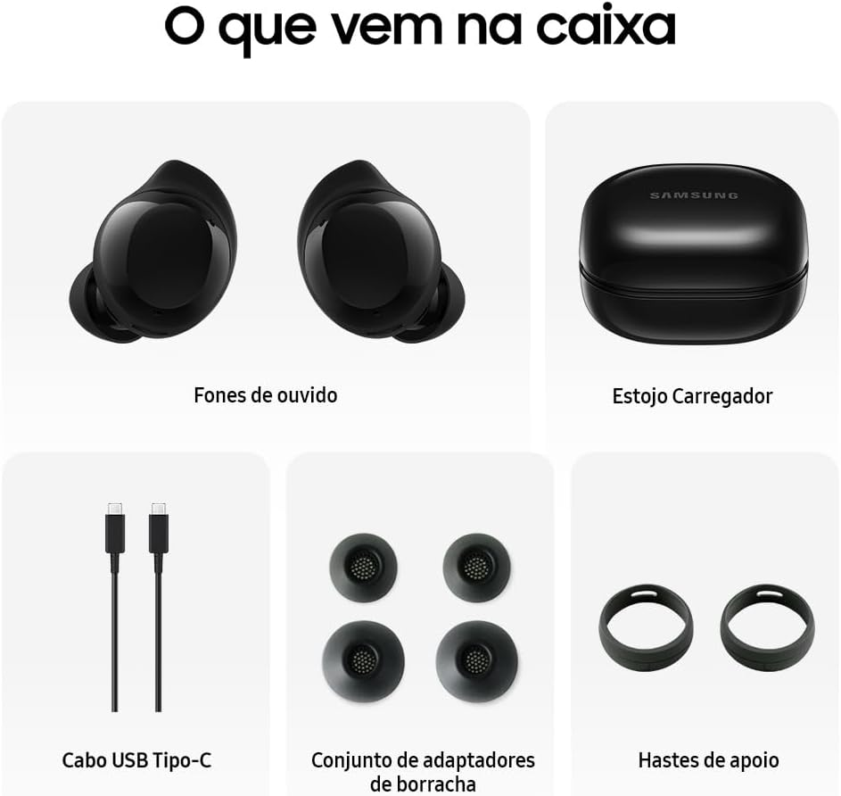 Samsung Galaxy Buds Core, Fone de Ouvido, sem fio, cancelamento de ruído, interprete inteligente