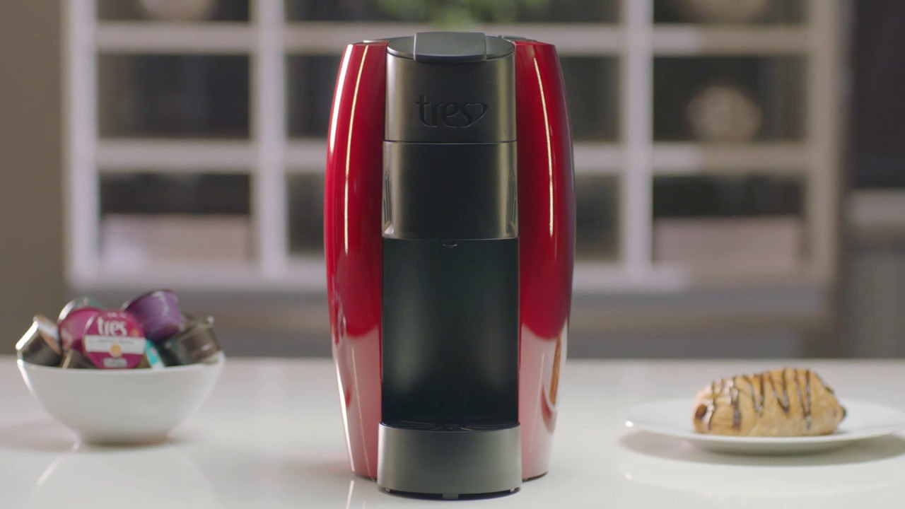 Cafeteira Tres Automática Lov Vermelha Vermelho