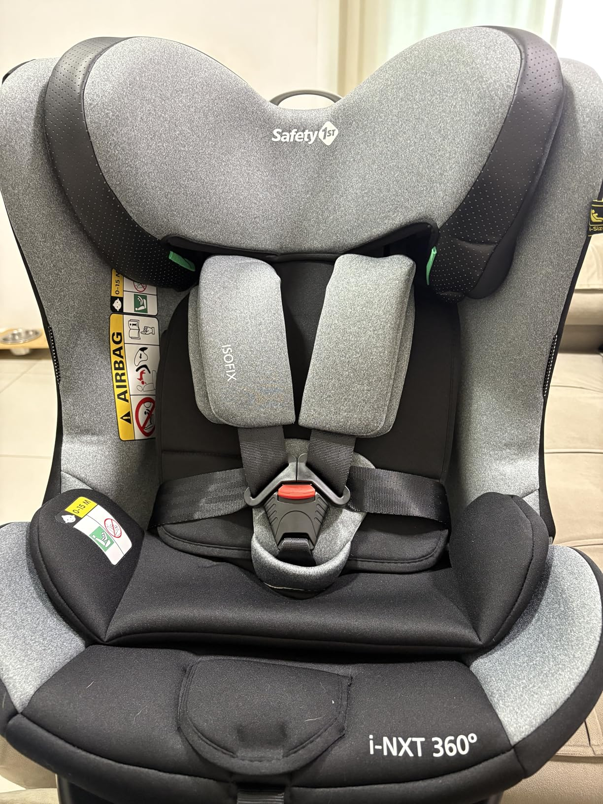 Safety 1st, Cadeirinha i-NXT, 0 a 36kg, com Giro 360° e Isofix, Grey Urban