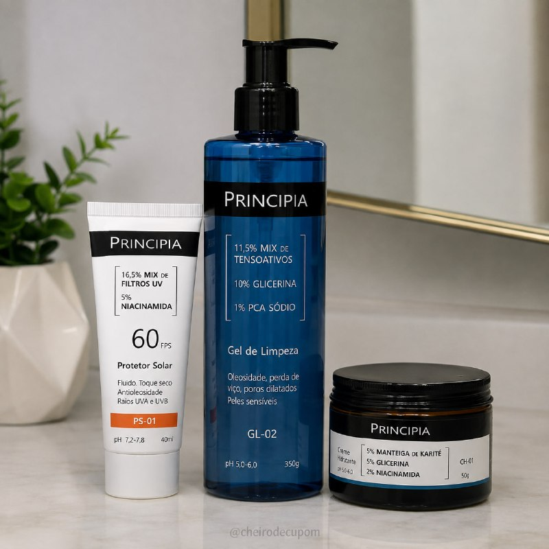 Principia Kit Completo Para Pele Sensível Com Fps 60