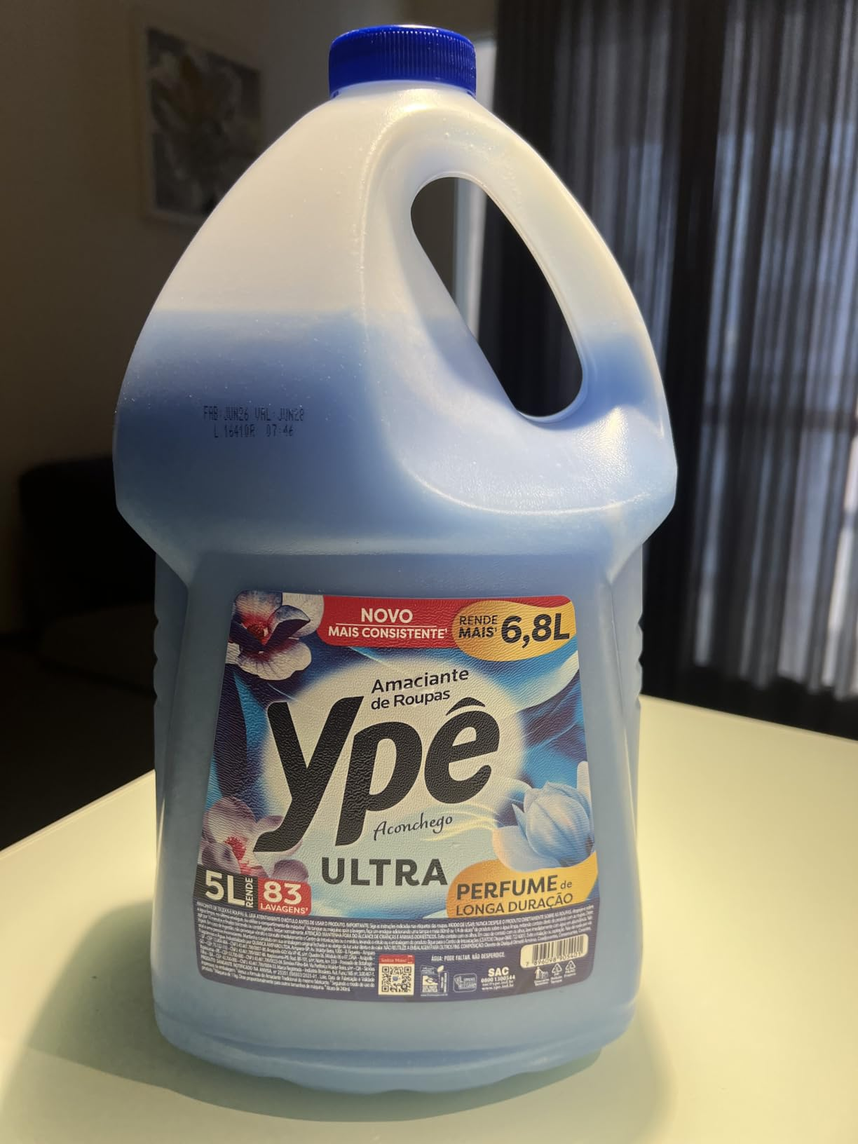 Ypê Amaciante Tradicional Aconchego 5L (Embalagem pode variar)