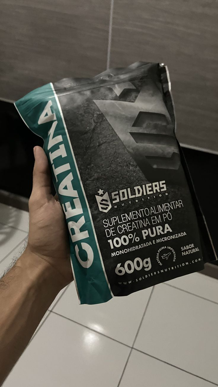 Creatina 1kg Suplemento Monohidratada em pó 100% Pura - Soldiers Nutrition