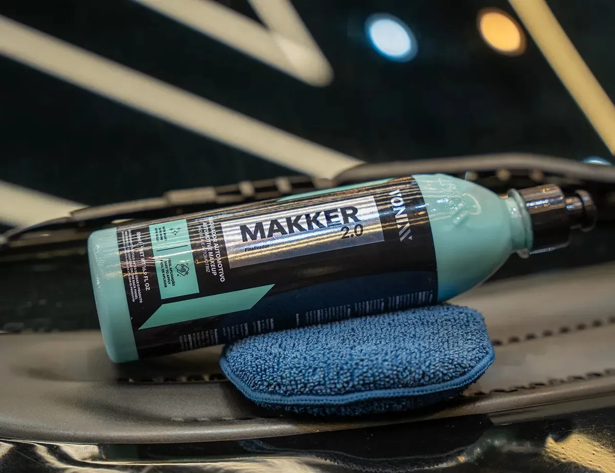 Maquiador Automotivo Makker 2.0 Vonixx 500ml Aplicador Pano Microfibra