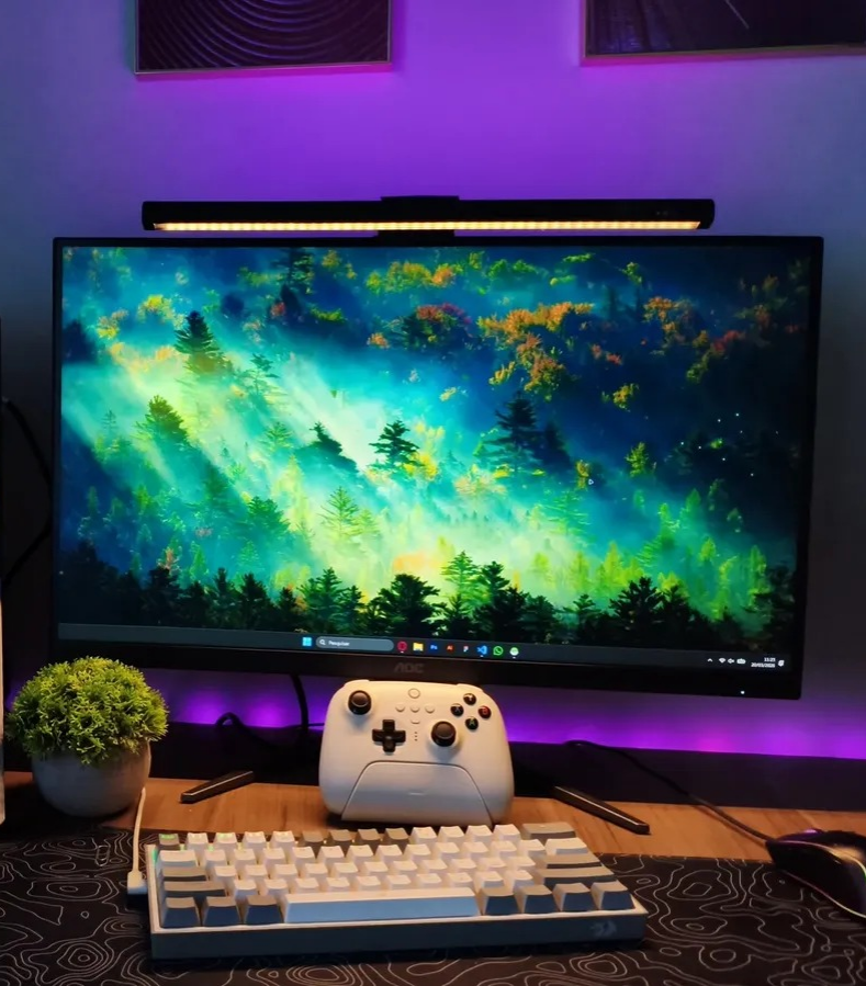 Monitor Gamer AOC AGON QUAD 27" QHD 180Hz 0,5ms IPS HDR10 Base Ajustável Q27G4F Preto