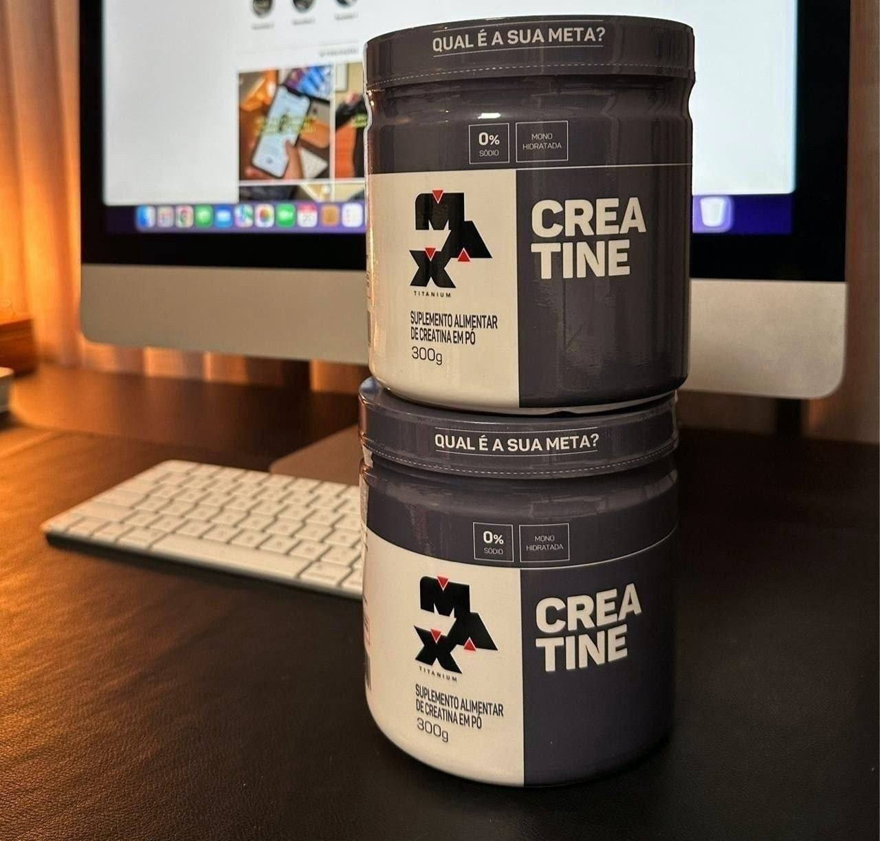 Combo/Kit 2x Creatina Monohidratada 300g Pó