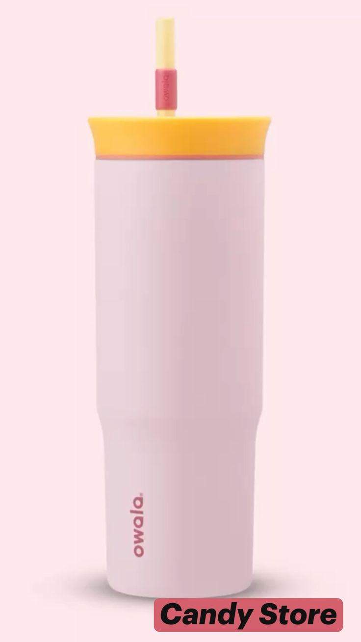 COPO OWALA TUMBLER STAINLESS STEEL TERMICA 24OZ / 710ML - PINK CANDY STORE
