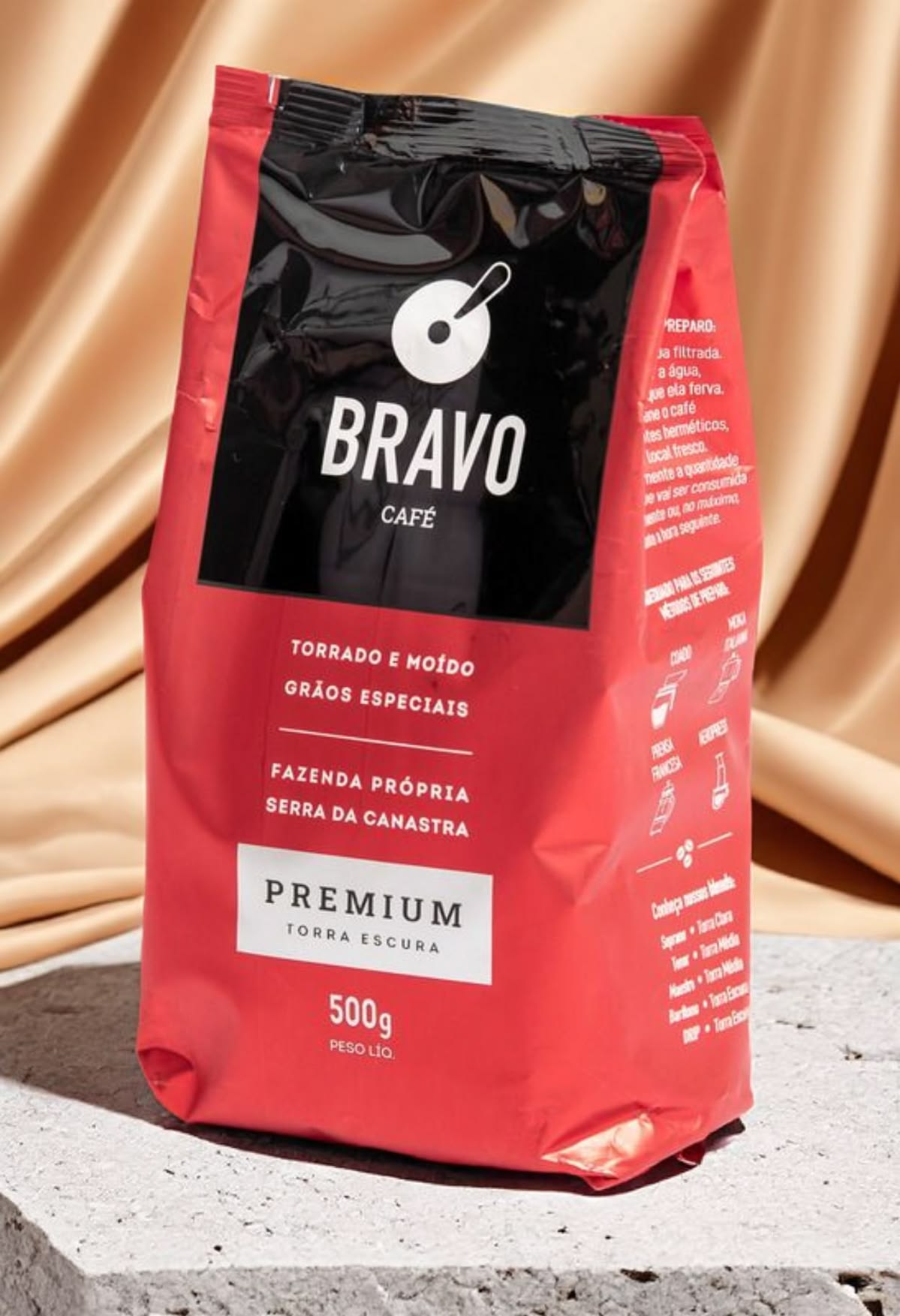 BRAVO CAFÉ PREMIUM MOIDO 500G