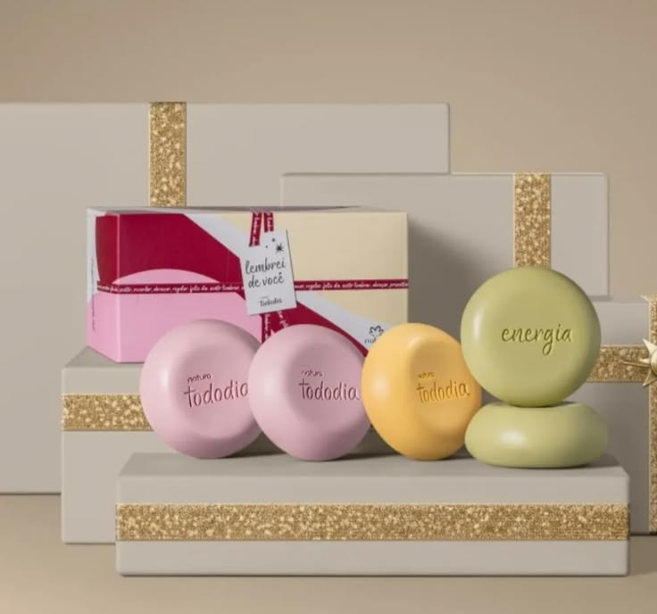 Kit 2 Caixas Sabonetes Sortidos Natura Tododia: 5un 90g Por Caixa + Sacola P