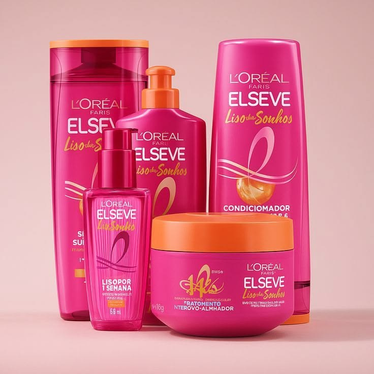 KIT ELSEVE SH + COND + SÉRUM + MÁSC LISO DOS SONHOS 4 ITENS | Shopee Brasil
