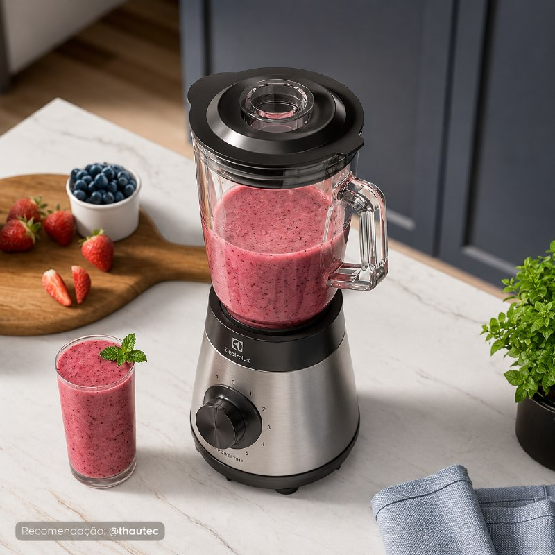 Liquidificador Electrolux 700w 1,5L Experience com Copo de Vidro e Tecnologia TruFlow™ Cor Inox Preto (EBS30) | Shopee Brasil