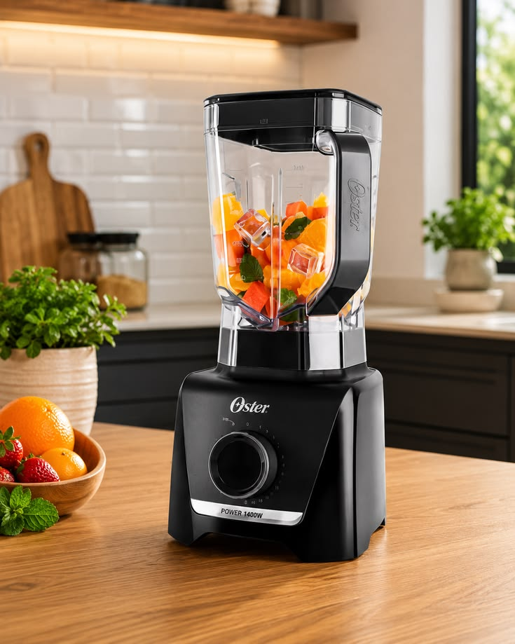 Liquidificador Oster OLIQ610 1400w Full 3,2L Cor Preto